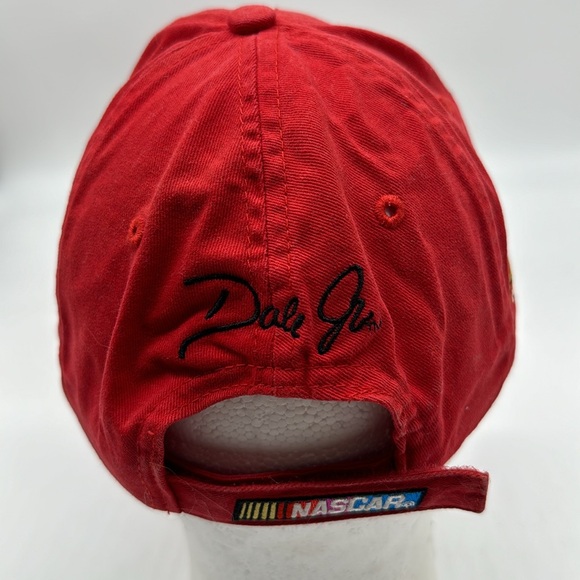 Dale Ehrnhart #8 Red Black Baseball Hat Adjustable NASCAR HT6860 - Picture 3 of 4
